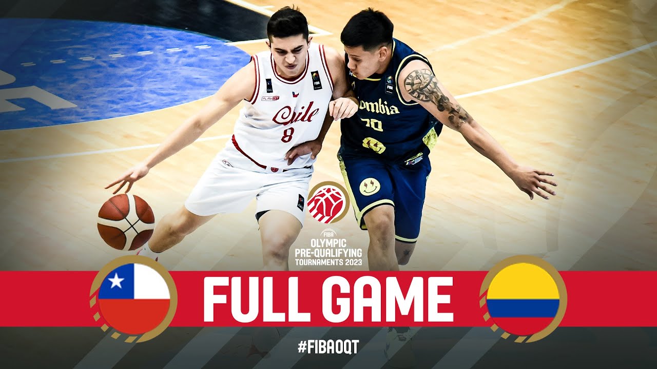 Chile v Colombia | Full Basketball Game | FIBA Olympic Pre
