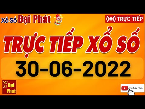 Video Trực Tiếp Xổ Số Hôm Nay Ngày 30/06/2022| KQXS Miền... - youtube