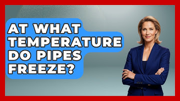At What Temperature Do Pipes Freeze? - Weather Watchdog