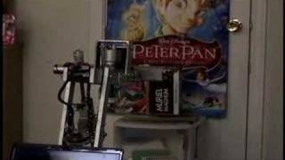 A robot training session