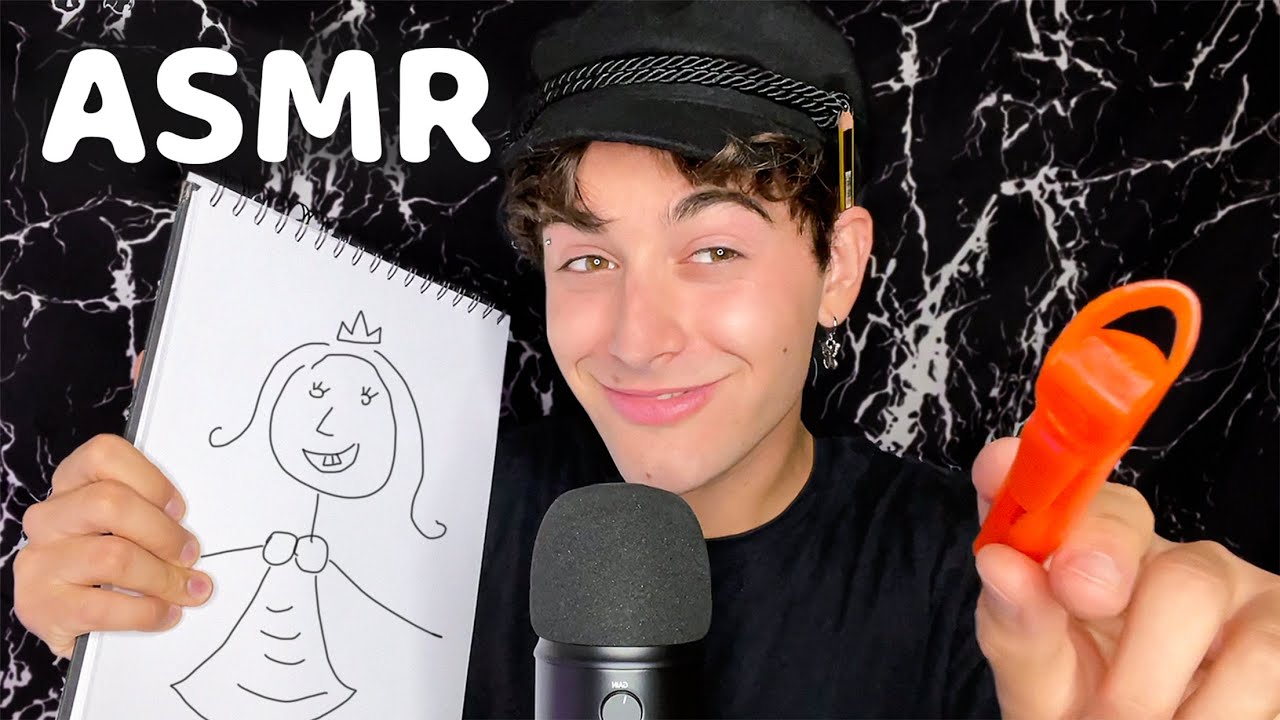 [ASMR] Ti faccio un ritratto! - Sketching YOU 😴