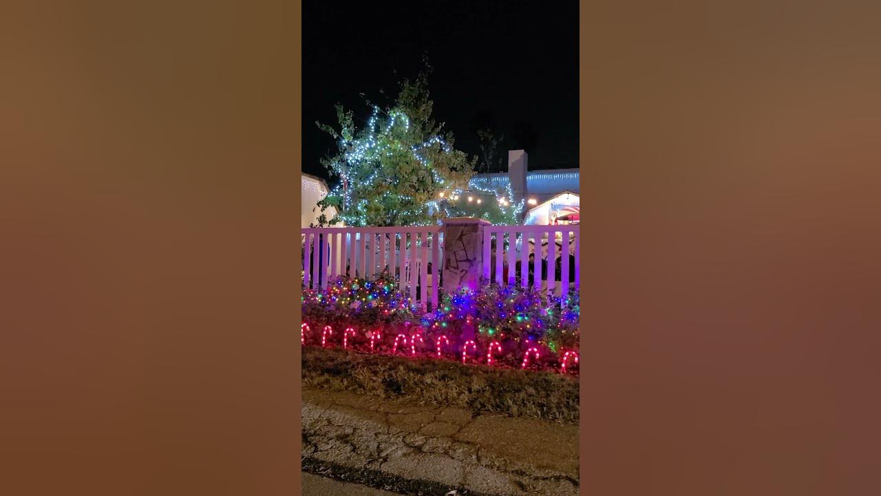 Candy Cane Lane Woodland hills YouTube