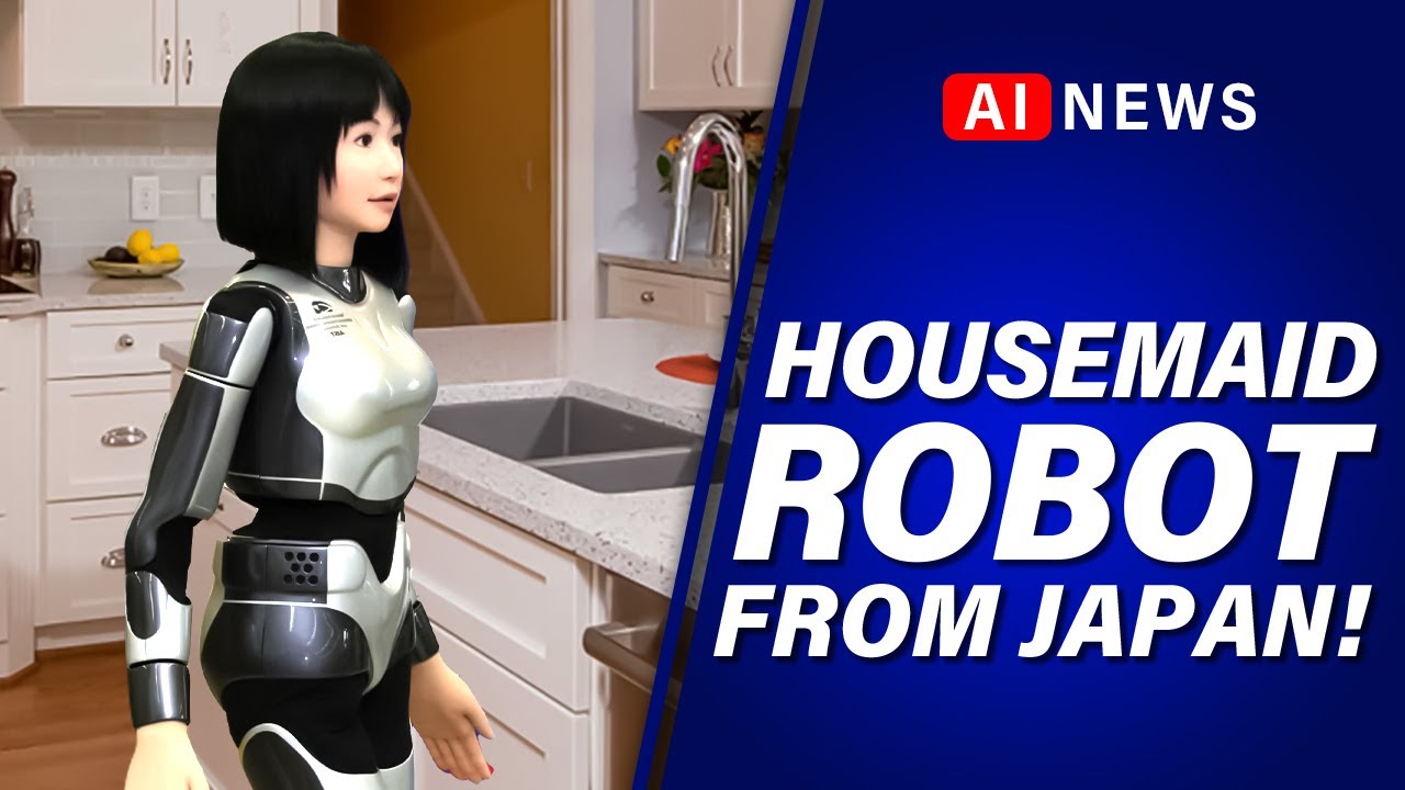 Robot maid. Робот горничная. Роботы для землетрясений Япония.