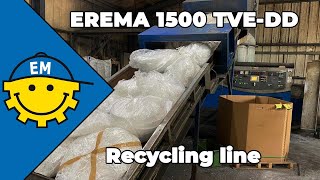 EREMA 1500 TVE-DD | Recycling line