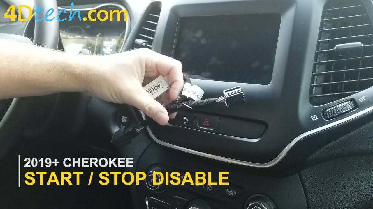 Jeep Cherokee DISABLE Auto Start/Stop Feature - Turn ON and OFF