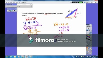 Video #1 Classifying Triangles