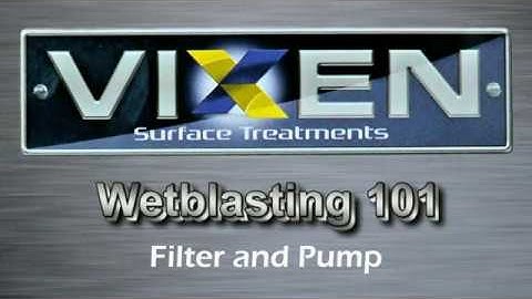 WETBLASTING 101 - Closed Loop Rinse