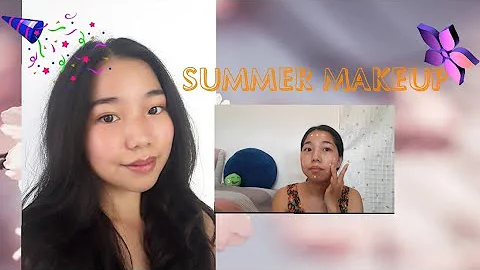 Summer makeup 2020(first vlog)