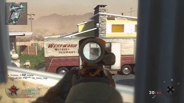 Call Of Duty Black Ops Quick TDM on Nuketown with Chopper Gunner (Gameplay/Commentary)