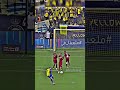 فاول كريستيانو رونالدو في نادي النصر