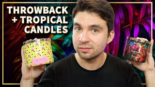 Throwback Candle Drop + NEW Tropical Candles – Bath & Body Works Haul