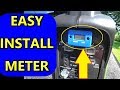 INSTALL Hour Meter on Small Engine Generator