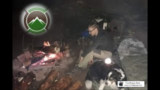 Dormir sous une grotte  - bivouac#2