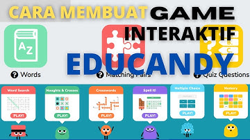 CARA MEMBUAT GAME INTERAKTIF PART 1‼️ EDUCANDY