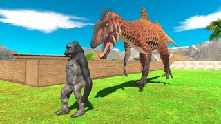 Escape from Concavenator  Animal Revolt Battle Simulator