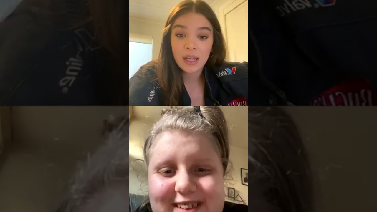 Hailee Steinfeld | Instagram Live Stream | April 16, 2020 (Part 2)
