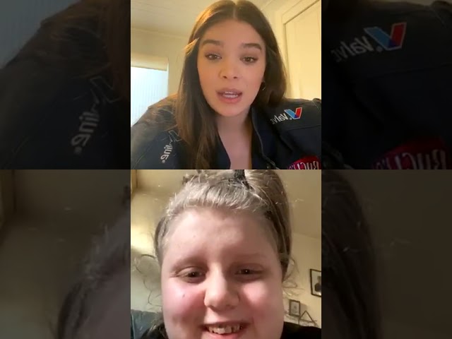Hailee Steinfeld live stream April 16, 2020