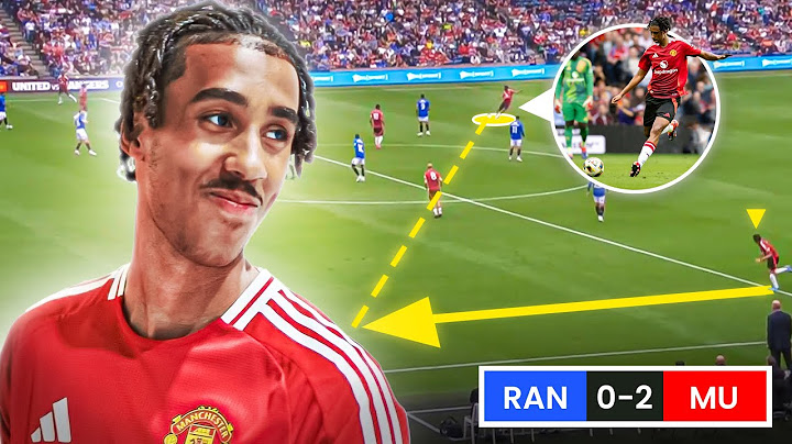 Leny Yoro's Man Utd Debut vs Rangers | Analysis...All The Fundamentals 🇫🇷