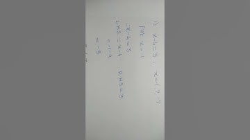 Equation in one variable - 8 Standard, Practice set 12.1