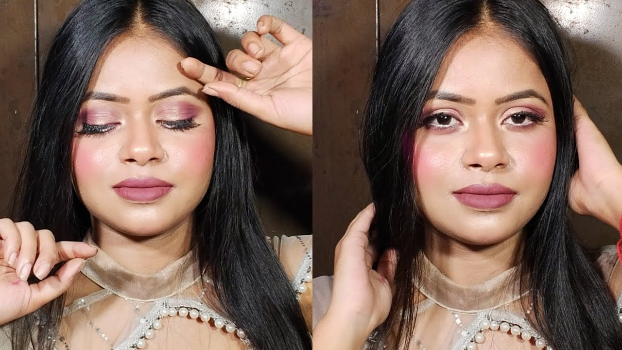 HD Party Makeup At Home |Step by Step Makeup Tutorial for Beginners ...