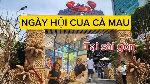 lễ hội ẩm thực cua Cà Mau diễn ra tại nhà văn hóa thanh niên từ ngày 18.11 đến ngày 22.11.2025