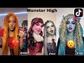 Monster High Halloween Make-up || Tiktok Compilation