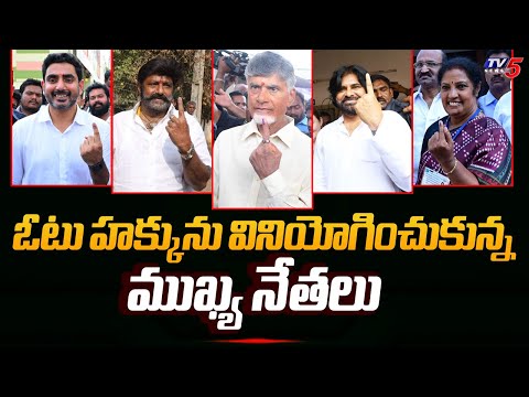 పొలిటికల్ ఓటింగ్   Massive AP Election Polling | AP Elections 2024 | TV5 News - TV5NEWS