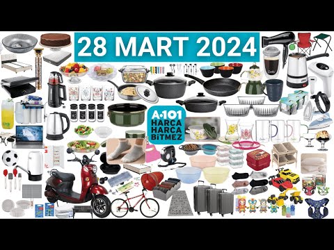 HEPSİ RESMİ KATALOGDAN ✅ | A101 28 MART 2024 | MUTFAK ÇEYİZ İNDİRİMLERİ | A101 AKTÜEL KAMPANYALARI