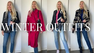 WINTER OUTFIT IDEAS feat. MASSIMO DUTTI, ZARA, LOUIS VUITTON, DIOR, VALENTINO and more fashion