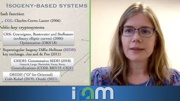 Kirsten Eisentraeger - Classical and quantum algorithms for isogeny problems - IPAM at UCLA