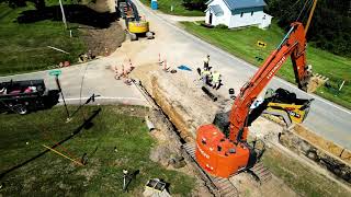 Old Highway Road Water Main Connection Loop - 2023