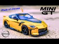 Gold Chrome Mini GT Nissan Z Veilside FFZ400 Unboxing & Review