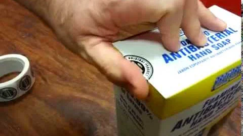 How to apply a Tamper Evident label