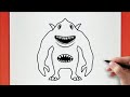 HOW TO DRAW SHARKY CLEE From Garten of Banban 3