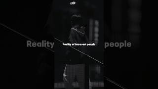 The pain of introvert peoples 💔🩹🥀 #itzbynishant #inspirtional #introvert