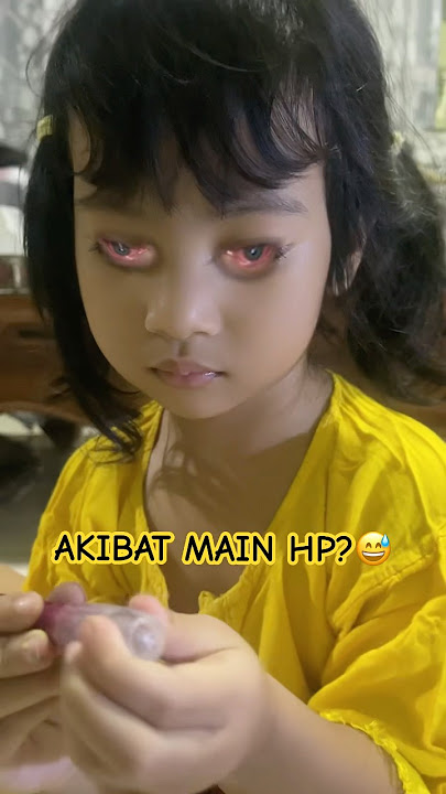 PRANK DARLEEN MATA ANEH KEBANYAKAN MAIN HP😱😱!! #viralvideo #trending