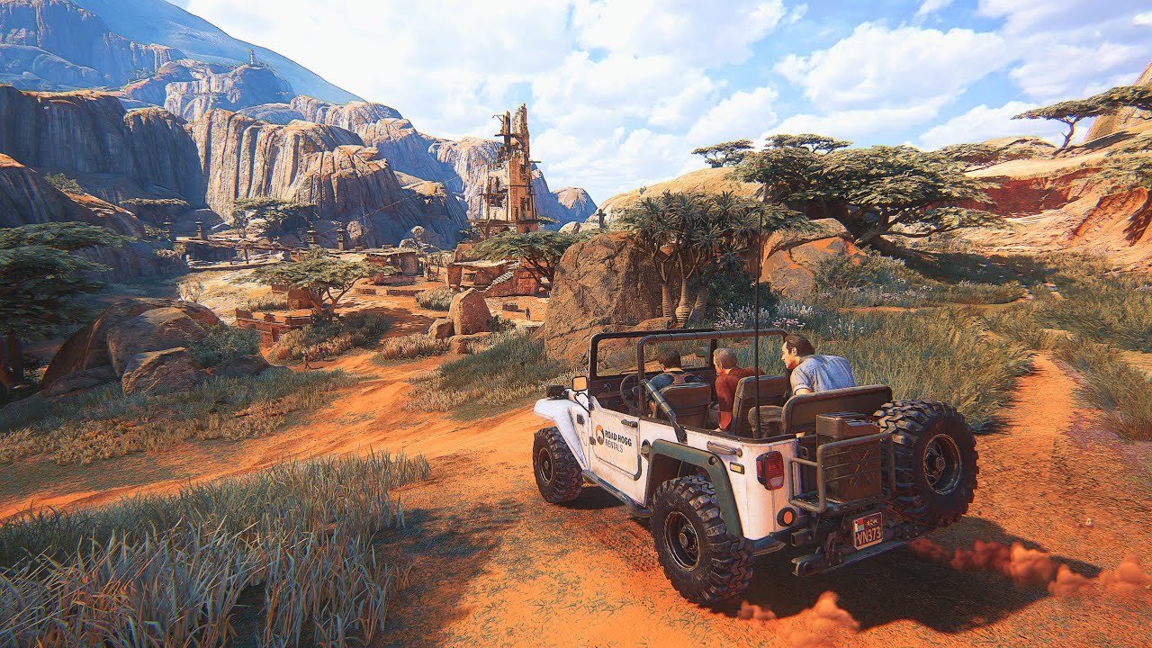Uncharted 4 PS5 Stealth and Aggressive Gameplay Render Mods (4K/60FPS