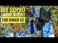 How to Make a GoPro Clamp Mount for Under $2 - Easy!