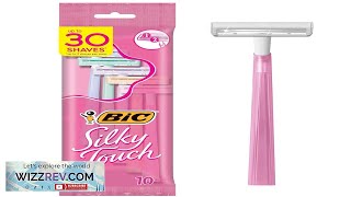 BIC Silky Touch Women's Disposable Razors With 2 Blades Pretty Pastel Razor Review screenshot 4