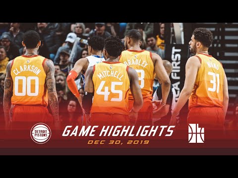 Highlights Jazz 104 Pistons 81