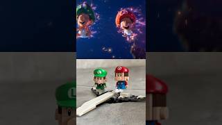 Bowser Jr. Attacks Mario & Luigi 😨⚡| Lego Super Mario Galaxy Movie