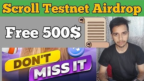 Scroll Testnet Airdrop | Confirmed 500$ Airdrop | free new airdrop 2023 | Crypto Airdrop 2023 💰💰💰