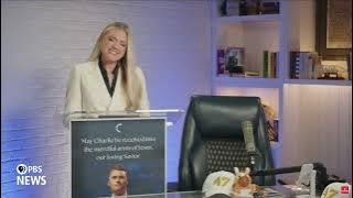 WATCH: Erika Kirk delivers first public remarks after fatal shooting of her husband Charlie Kirk