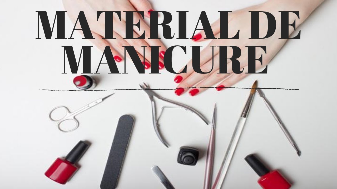 Lista de Materiais para iniciar na profissão de Manicure |Aula 01(MANICURE INICIANTE)