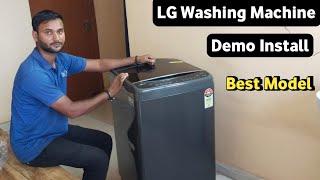 Lg top load washing machine demo | lg washing machine demo