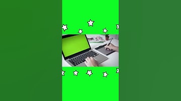 Drawing on Green Screen Computer