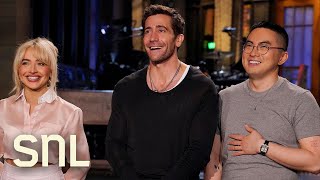 Jake Gyllenhaal and Bowen Yang Can't Get Sabrina Carpenter's Song Out of Their Heads  SNL