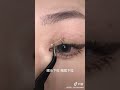 Eyelid tape application tutorial #shorts #doubleeyelid #makeup #tutorial