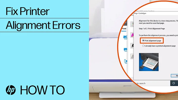 Fix Alignment Errors on HP Printers | HP Printers | @HPSupport