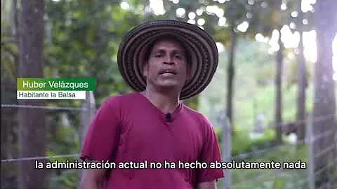 Este era Huber Velsquez de la veeduria campesina d...